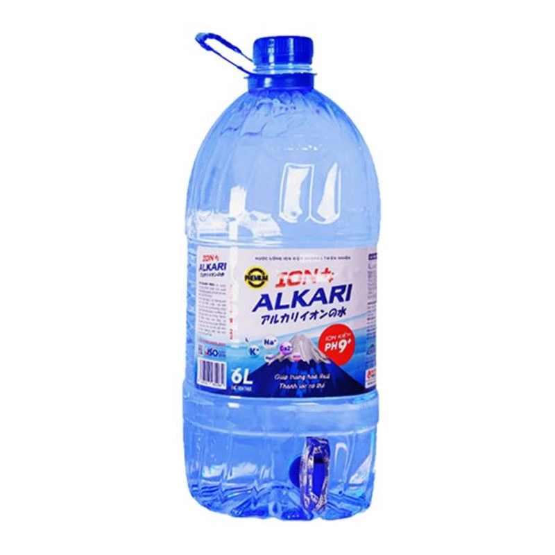 ION Kiềm Alkari pH9+ (6L có vòi)