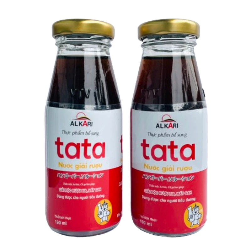 Nước Giải Rượu Tata ALKARI 190 ml (Hộp 12 chai)